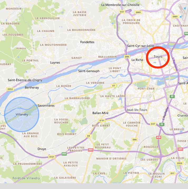 Carte Principale Sejour dans la bulle d_amboise terre et tresors de Touraine