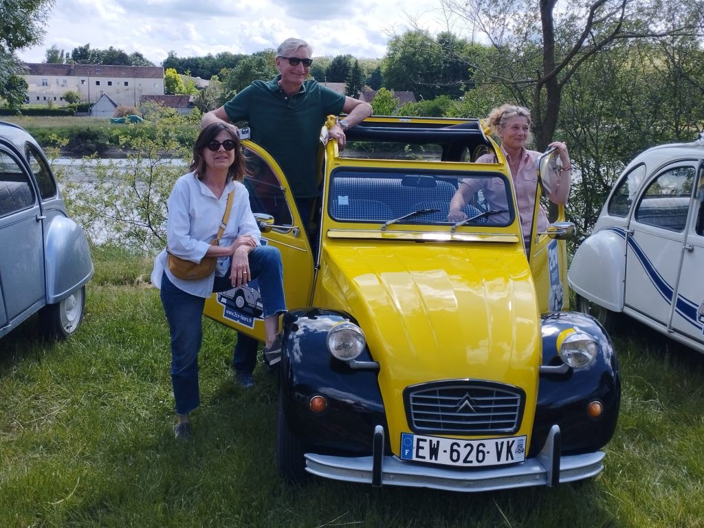 Rallye ludique en 2cv en Touraine